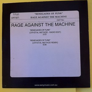 Rage Against The Machine - Renegades Of Funk (Crystal Method Remix)