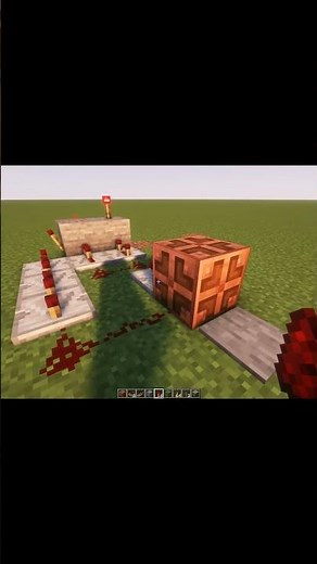 Long press redstone latch, inverting and non-inverting (Minecraft)