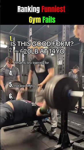 These gym fails are INSANE 🤕 #gymmotivation #fails #shorts