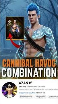 Top 5 Cannibal Havoc Bundle (P-2) Dress up COMBO Free Fire 🔥#ffwinterlandrewards #trending #freefire