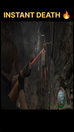 First Mutation… Instant Death 💀 (Shotgun Power) | RE4 #residentevil4life #residentevil