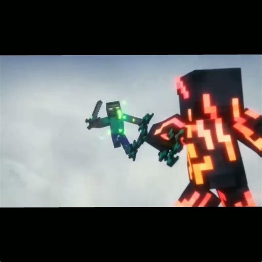 Herobrine vs deathsinger war song thalleous #shorts #minecraft