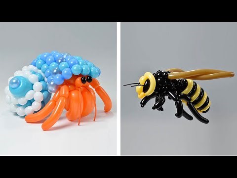 Artist Creates Extremely Realistic Balloon Animals