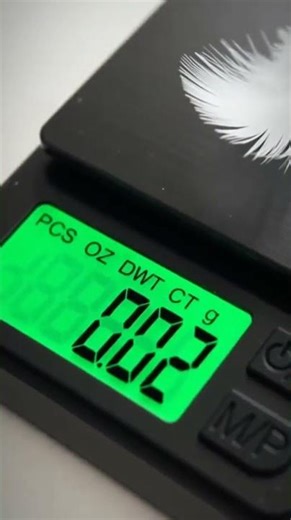 Precision Pocket Scale 1000g X 0.1g - Digital Gram, Food, Jewelry, Ounces/Grains Scale with Backl...