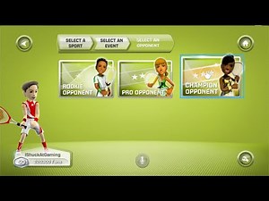 Kinect Sports: Season Two - Tennis (Champion) Gameplay