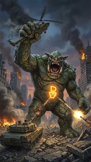 Part 1 Mega Troll Destroys The City! Who Can Stop It 👹🔥 The Rise!