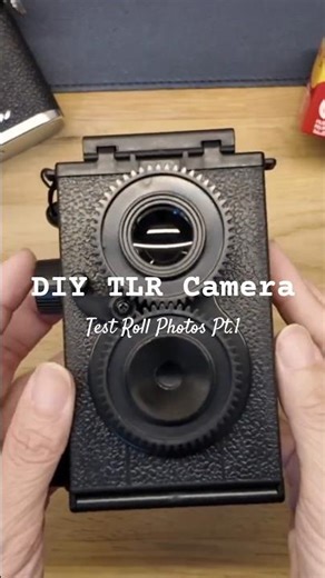 DIY TLR Test Roll Part 1 #filmphotography #filmcamera #twinlensreflex #doityourself