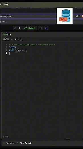 Leetcode 1068 The Most Common Data Interview Question Solved in SQL #shorts