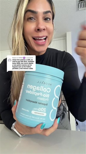 Replying to @VIRGO ♍️ Unas fuertes, cabello largo, piel sana y más 👌 #colagenopuro #colagenohidrolizado #peptides #peptidosdecolageno #tiktokshop