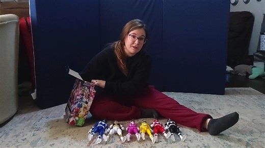 Watch 12inch Power Rangers Set on Amazon Live