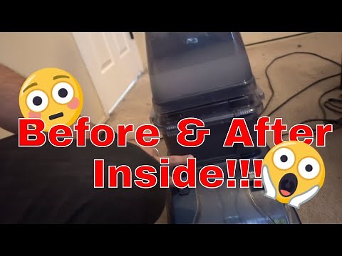 Carpet Cleaning with the Hoover Spinscrub 50 !!!