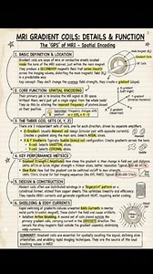 MRI Gradient Coils In details #mri #coils | Radiology Technologist