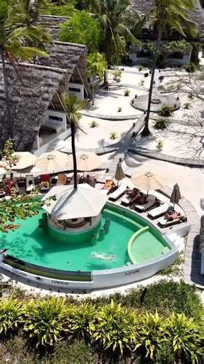 Baladin Zanzibar on Instagram: "👆DESTINATION PARADISE 🌴✨ When you land in #Baladinzanzibar you know you are in for a treat ❤️ Our #beachhotel is located on a white stretch of sand, with direct access to the Indian Ocean 🌊 The infinity pool is a dream come true, designed so you can unwind and enjoy the views at all times 🫶 📸 @jessicaxviana #baladin #baladinzanzibar #zanzibar #zanzibartanzania #zanzibarhotels"