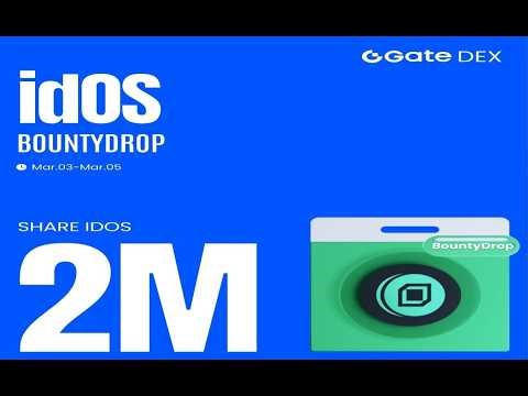 🌟GateLive Bonus Task BountyDrop | IDOS | Project Review