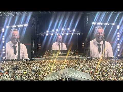 Rockin' All Over the World, Closing song of the Tour, Bruce Springsteen live in San Siro