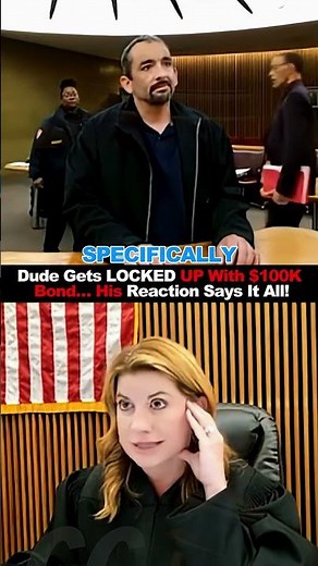 Dude Gets LOCKED UP With $100K Bond… His Reaction Says It All!