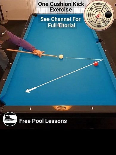 Kick Shot Drill (Free Pool Lessons)