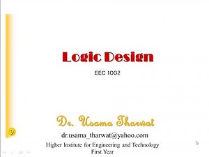 Logic Design Lecture 9 (XOR, XNOR, Adder, Subtractor, Encoder, Decoder, Multiplexer, and Comparator)