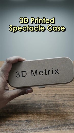 3D Printed Spectacle Case 👓#3dprinting #shorts #diy