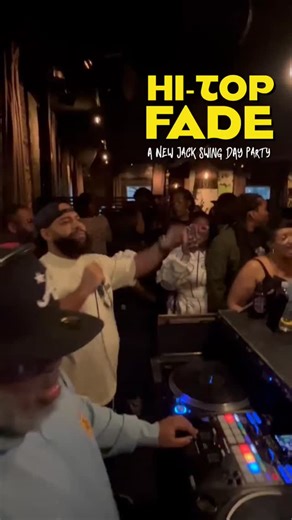 HI-TOP FADE on Instagram: "If you’ve been asking what HI-TOP FADE feels like… this is it. A packed room, grown folks energy, New Jack Swing and 90s R&B that hits you in the chest, and a dance floor that stays active from the first record to the last one. No rushing. No chaos. Just vibes. We’re back at @rocksteadyatlanta on Sunday, January 25 and it’s FREE with RSVP. Pull up early, get comfortable, and stay for the whole ride. This one is about the music, the movement, and the people in the room.