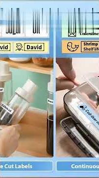 Phomemo D30 Label Maker Machine with Tape, Bluetooth Mini Label Maker