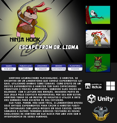 Ninja Hook: Scape From Dr. Ligma by Mimichi