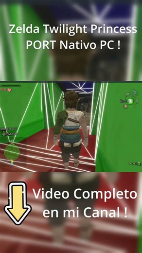 Al fin el PORT de Zelda Twilight Princess para PC ! Tutorial de instalacion y arreglo de bug visual