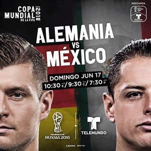103K views · 545 reactions | ¡No te pierdas ALEMANIA vs MÉXICO! Míralo por Telemundo a las 10:30AM EST / 7:30AM PT o descarga el App aquí para verlo en vivo estés donde estés: https://bit.ly/2t3PbS4 #TMWC #MundialTelemundo | Telemundo | Facebook