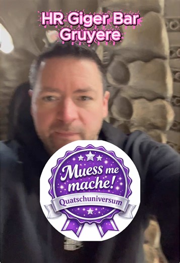 Alien Kaffee in der HR Giger Bar #alien #bar #kaffee #tipp #schwizerdütsch