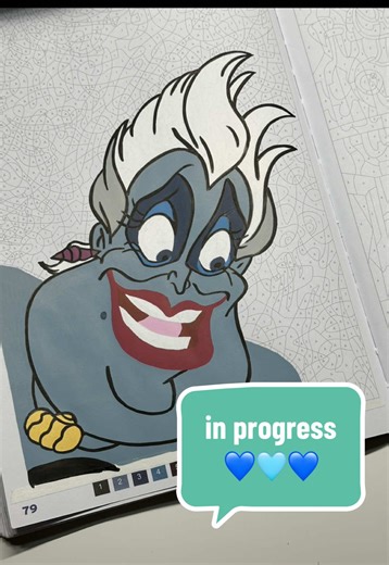 In progress 💙🩵💙 Ursula from The Little Mermaid 🧜‍♀️ Unleash your creativity on any surface with vibrant precision! 🤩 Guangna Acrylic Paint Markers feature quick-drying, waterproof ink that survives everything from rocks to glass. 😍 Their brush tip gives professional-level control for intricate details, while the fade-resistant colors keep your art bold for years. Safe for kids and adults, perfect for crafts, DIY projects, and more. Grab your set now and start painting beyond the ordinary, 