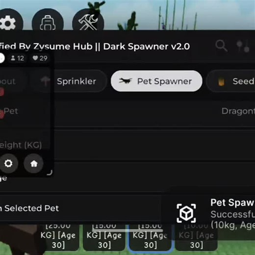 Dark Spawner Script Tutorial for Grow A Garden