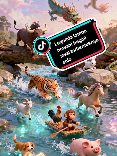 Legenda Lomba Hewan dan Awal Terbentuknya Shio