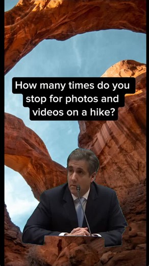 Explore the wild on Instagram: "Every 10 steps: “Wait, this view is insane.” Every 5 minutes: “Just one more clip.” 📸 Admit it… we’re all the same on the trail. 😂 #HikingLife #TrailAddict #WeLoveYouHikers"