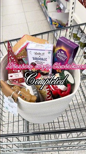 Come make a cozy christmas boo basket with me! 🎄☃️⭐