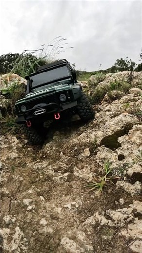 Trx4 Defender D110 Traxxas Clipless 1:10 scale #trx4defender #rccrawler #shorts