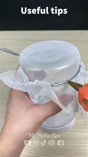 Tips for making a fish net from recycled materials