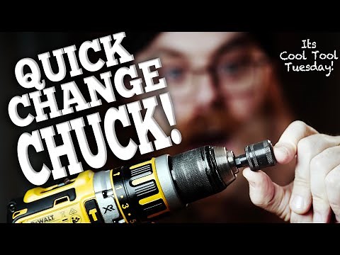 It's Cool Tool Tuesday - Snappy's Quick Change Drill Chuck