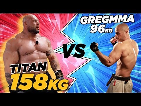 GregMMA vs Bodybuilder le plus ÉNORME @morganaste5454