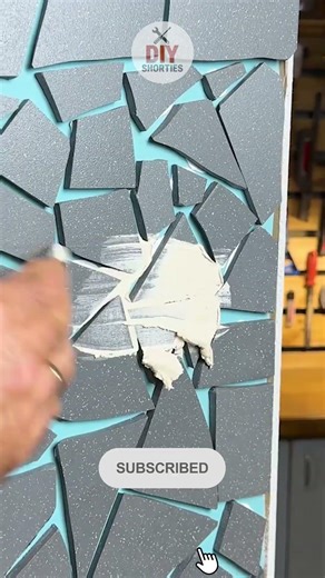 Majestic mosaic stone table DIY project