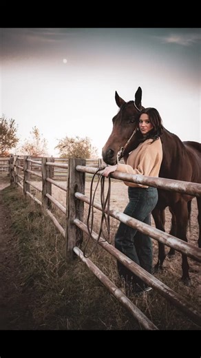 Just her. Just him. Just trust. #HorseandRider #EmotionalPhotography #GoldenLight #DSNelsonPhotography | D&S Nelson Photography