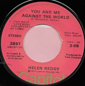Helen Reddy - You And Me Against The World / Love Song For Jeffrey