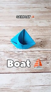 2.5K views · 23 reactions | BOAT ORIGAMI TUTORIAL|SAILBOAT PAPERCRAFT FOLDING | Kishore | Facebook