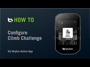Rider S500 | Configure Climb Challenge
