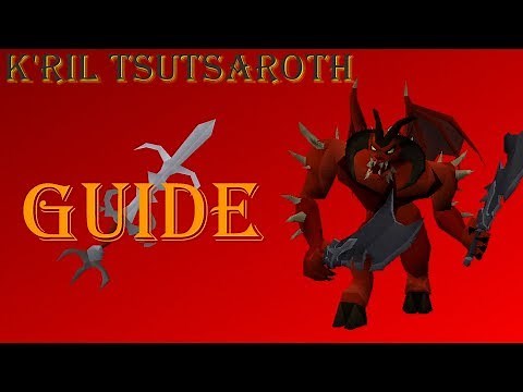 OSRS K'ril Tsutsaroth (zamorak godwars) solo guide