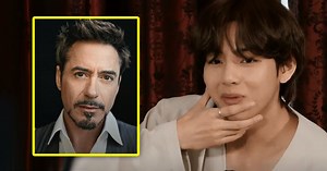 BTS Lost Their Minds When V Didn't Recognize Robert Downey Jr.