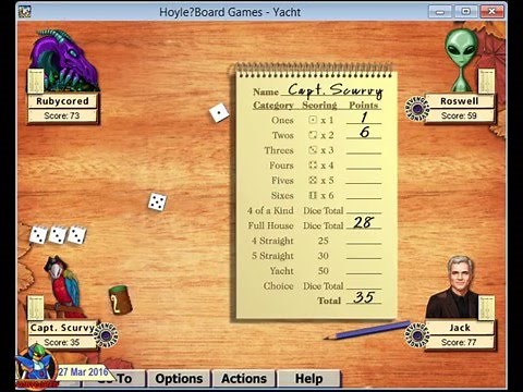 Hoyle Board Games 2003 - Yacht 03 (233 points)[720p]