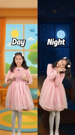 Opposite Words in English 😜 | Hot-Cold, Fast-Slow, Heavy-Light | Kids Adi Connection #shorts