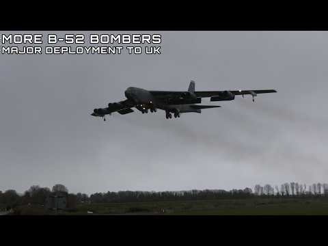Even more B-52 bombers deploy to England 🇺🇸 🇬🇧