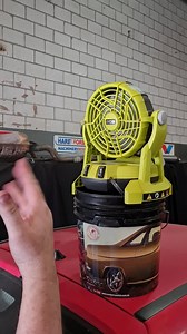 1.3K views · 63 reactions | She's a bit warm in the workshop today, luckily we've got our RYOBI misting fan on hand to cool us down | Carnage Show | Facebook