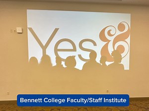 Last week, the Bennett College community gathered for our annual Faculty/Staff Institute, a pivotal event that marks the beginning of a new academic year. President Suzanne Walsh, kicked off the 3 days of intense and engaging sessions focused on cultivating a growth mindset and embracing a "Yes, and" approach in all aspects of our work. We were also honored to have Bennett College Board of Trustees member and City Councilwoman Goldie Wells greet our new and returning faculty and staff. As a plan